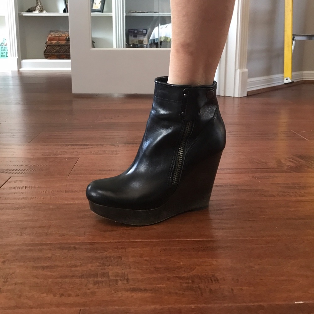 Coach Wedged Booties